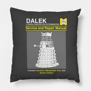 Dalek Service and Repair Manual Pillow