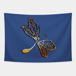 Dragonflies & Fairy Graphic Art Design Dragon Fly Tapestry