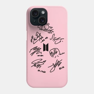 bangtan signature Phone Case