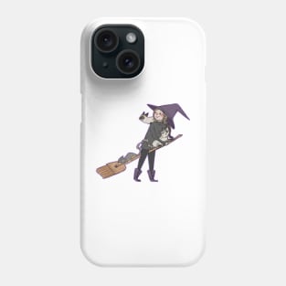 Cat witch Phone Case