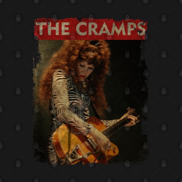 TEXTURE ART- The Cramps 1982 - RETRO STYLE 5 by ZiziVintage