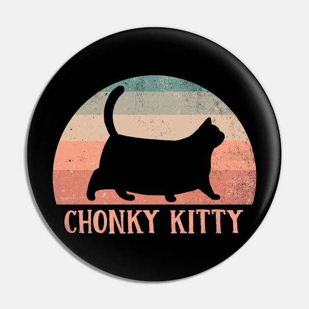 Chonky Kitty Pin by kg07_shirts