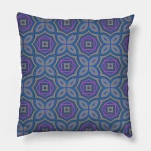 Geometric pattern matte colors Pillow