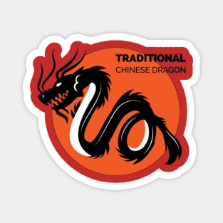 Traditional Chinese Dragon Magnet