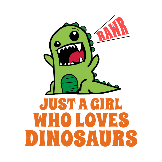 Just A Girl Who Loves Dinosaurs by ArtisticFloetry