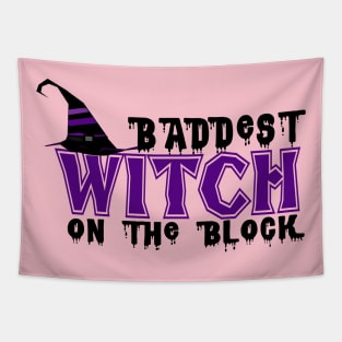 Baddest Witch On The Block Tapestry