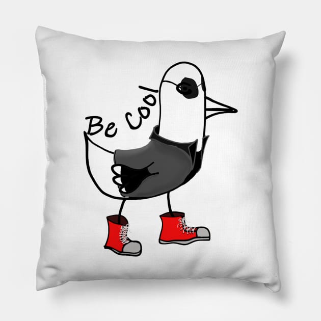 Coolest chicken in the world! - Light Pillow by RedHeadAmazona