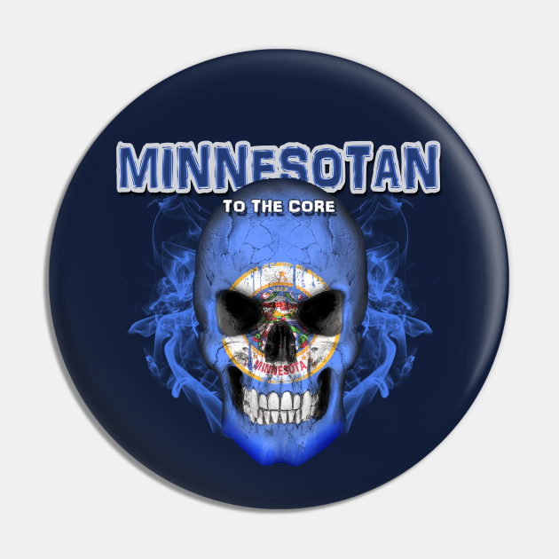 To The Core Collection Minnesota Minnesota Flag Pin TeePublic