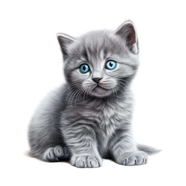 cute british shorthair kitten by thisiskreativ