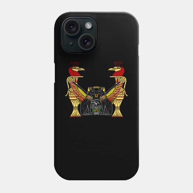 Wonderful egyptian cats Phone Case by Nicky2342