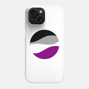 Asexual Waves Circle Phone Case