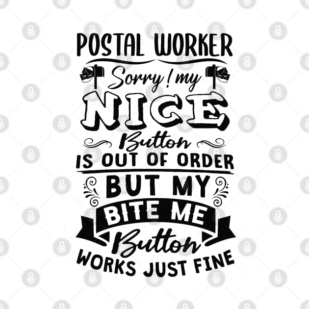 Funny Postal Worker - Postal Gift by arlenawyron42770