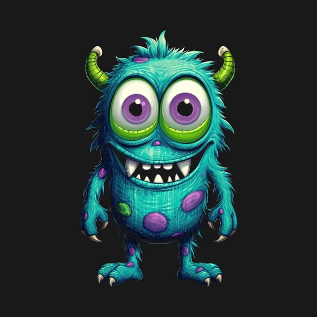 Cute Little Monster by difrats