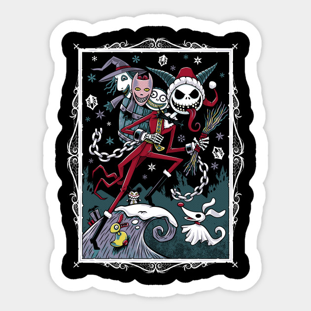 Jack Vom Krampus - Nightmare Before Christmas - Sticker