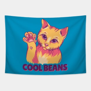 Cool Beans Cat Toe Beans Tapestry