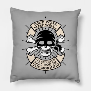 Dread Motivation Pillow