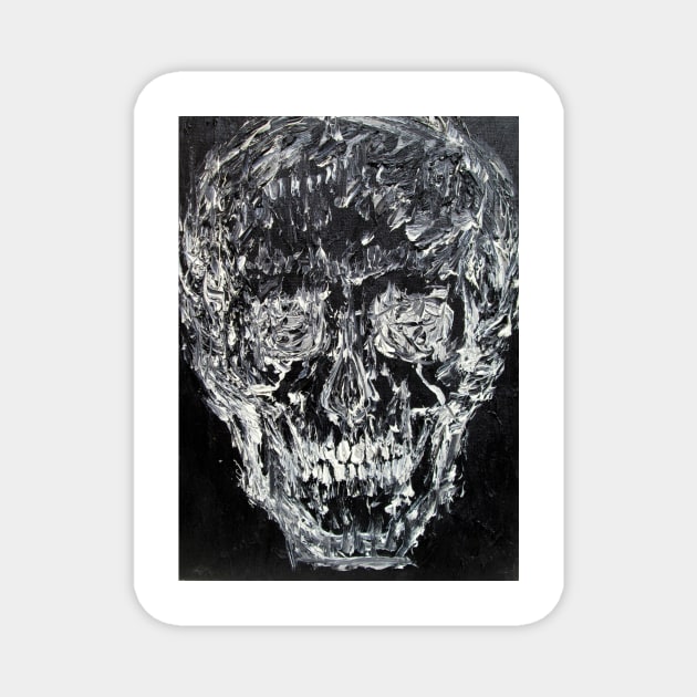 THE BLACK SKULL Magnet by lautir