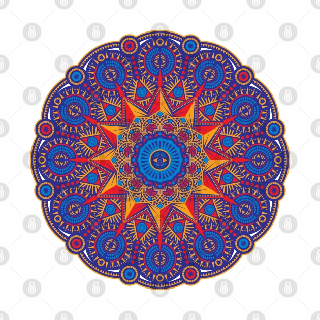 Bright Spirit Mandala by wickedpretty