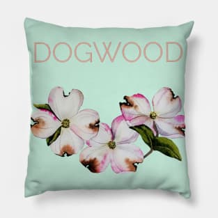 Dogwood tree flowers Pillow