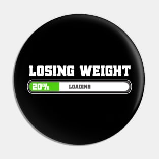 losing weight loading Pin