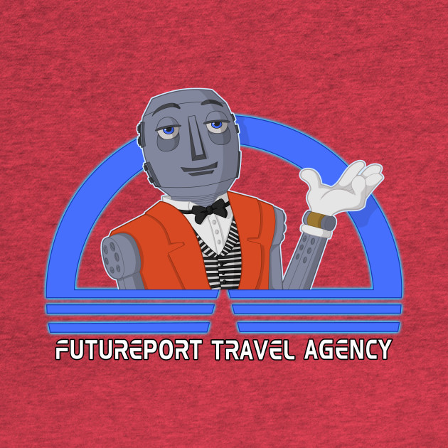 Disover Futureport Travel Agency - Horizons Epcot - T-Shirt