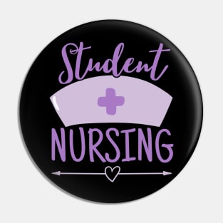 Pastel Nurse Students Nursing Purple Pin