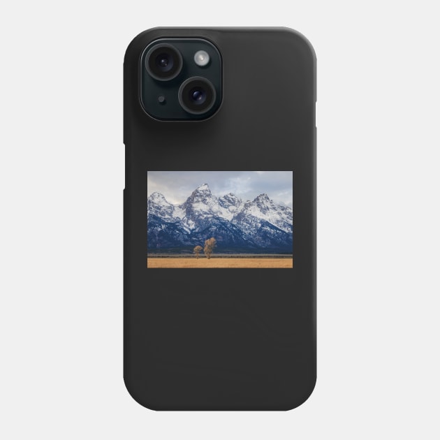 The Grand Tetons Phone Case by JeffreySchwartz