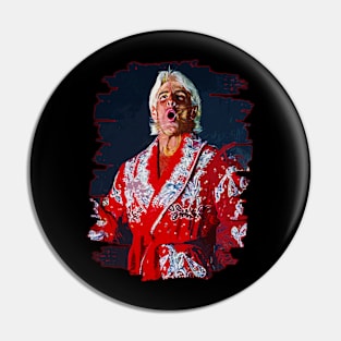 Ric flair \ Woo | Brush Art Pin