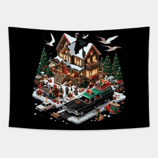 christmas vacation Tapestry