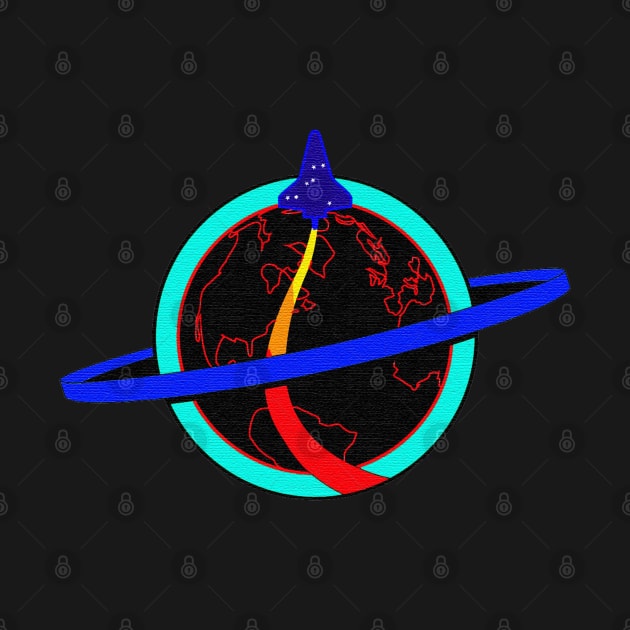 Black Panther Art - NASA Space Badge 6 by The Black Panther