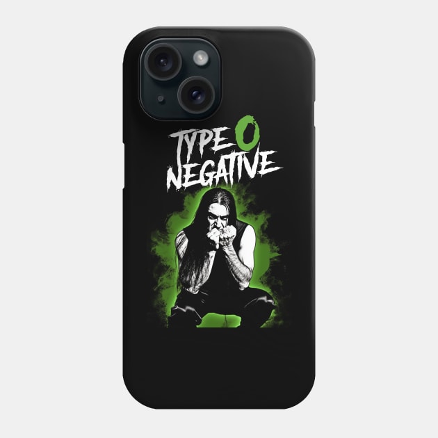 Green Monster Peter Steele Type O Negative Phone Case by Bat City