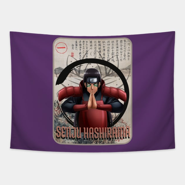 Hashirama Senju Tapestry by Next Graffics