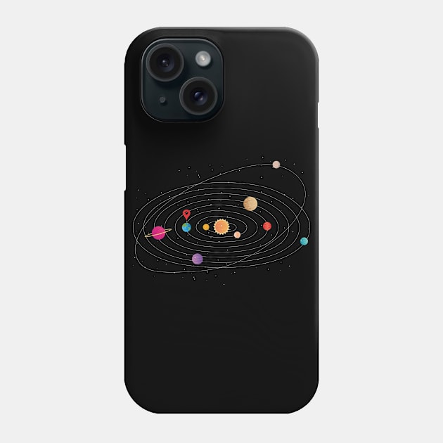 Home Planet Phone Case by Urban_Vintage