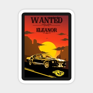 eleanor car poster Magnet