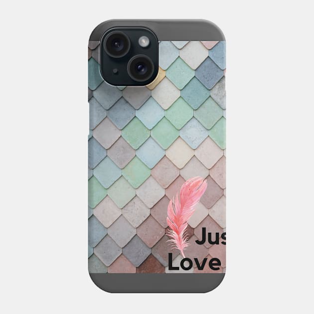 love bohemein print pattern Phone Case by Ingenious Creator