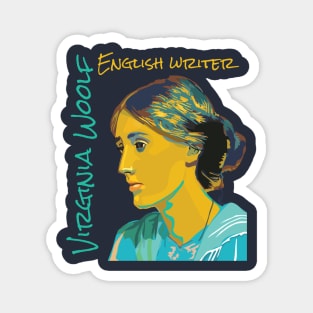 Virginia woolf Magnet