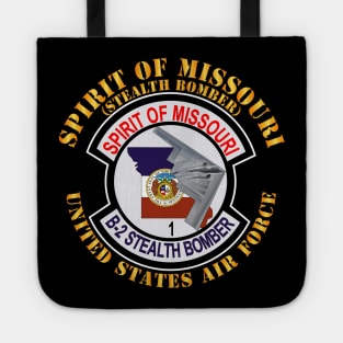 B2 - Spirit of Missouri - Stealth Bomber Tote