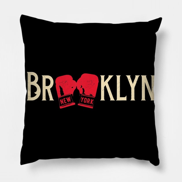 Brooklyn Boxing Pillow by aaltadel