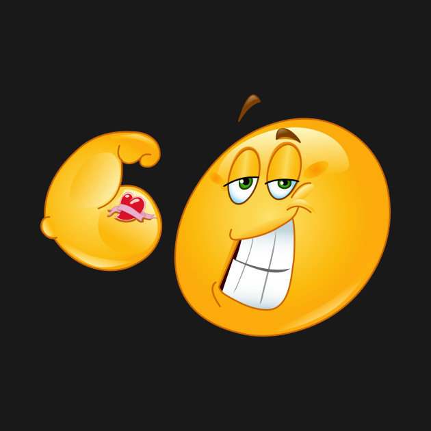 Muscle Emoji - Emoji - T-Shirt | TeePublic