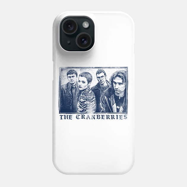 The Cranberries // Faded Vintage Look Original Design Phone Case by DankFutura