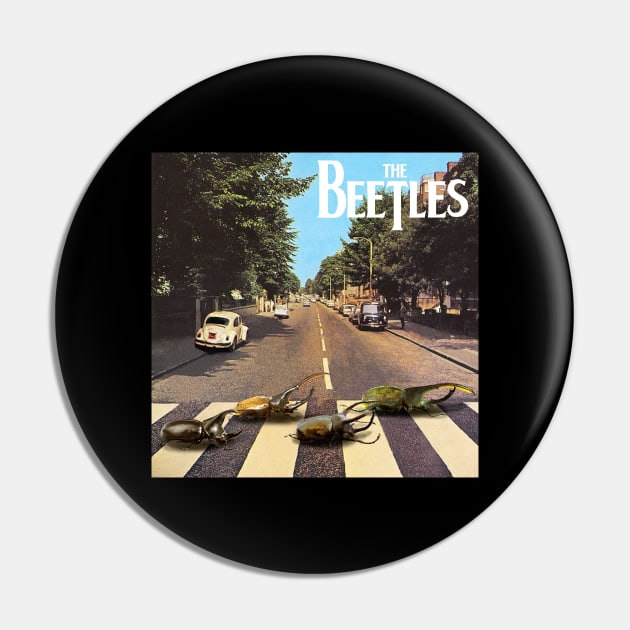 The Beetles Pin by ArtBot