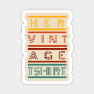 Her Vintage T-shirt - Becky so hot - Fletcher Magnet