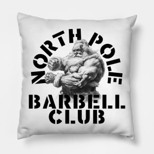 North Pole Barbell Club 2 Pillow