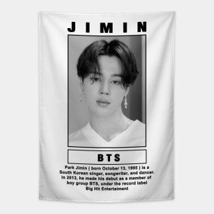 Kpop Design Jimin BTS Tapestry