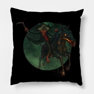 The Night of the Reaper cut Pillow