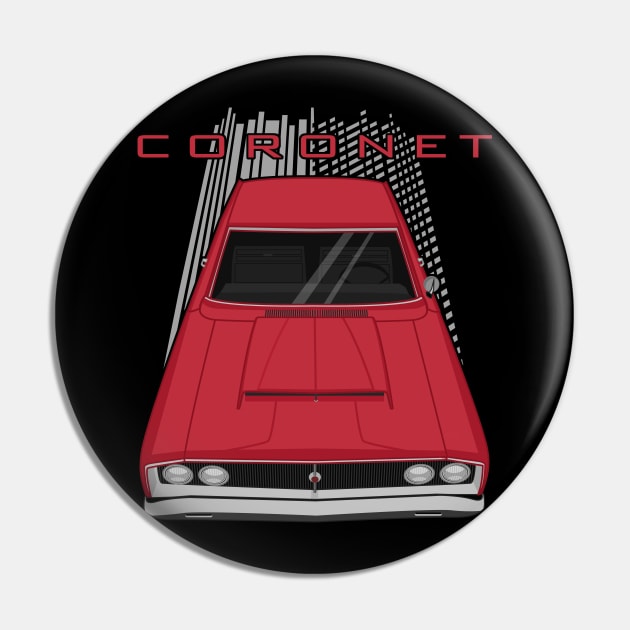 Dodge Coronet 1968 - dark red Pin by V8social