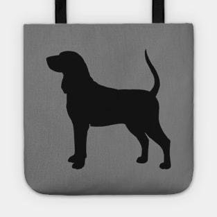 Coonhound Silhouette Tote