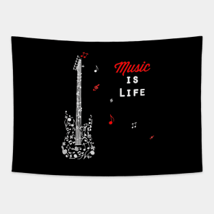 Music Is Life #1 Tapestry