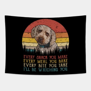 Vintage Every Snack You Make Every Meal You Bake Spanish Water Tapestry