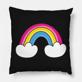Pansexual pride flag Pillow
